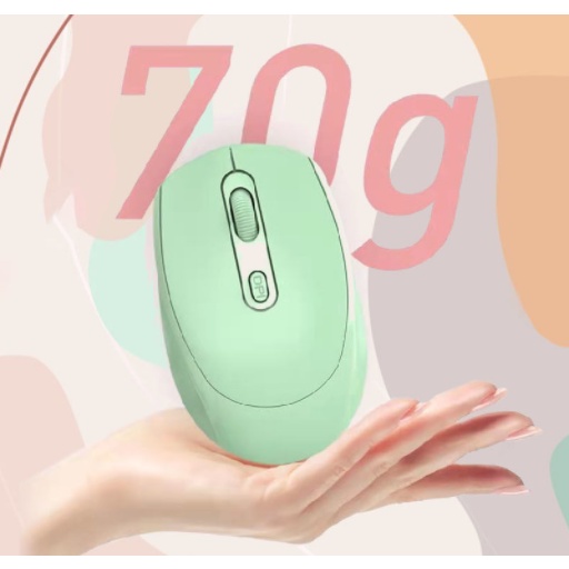 เมาส์ไร้สาย-2-4ghz-เงียบเมาส์ไร้สาย-พร้อมตัวรับสัญญาณ-usb-optical-rechargeable-wireless-mouse-เม้าไร้สาย-น่ารัก