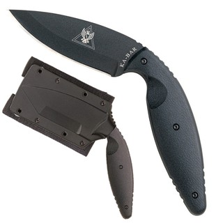 Ka-Bar 1482 Large TDI Law Enforcement Knife มีดพกป้องกันตัว Molle Straps Straight Edge เดินป่า Camping USA Import Import
