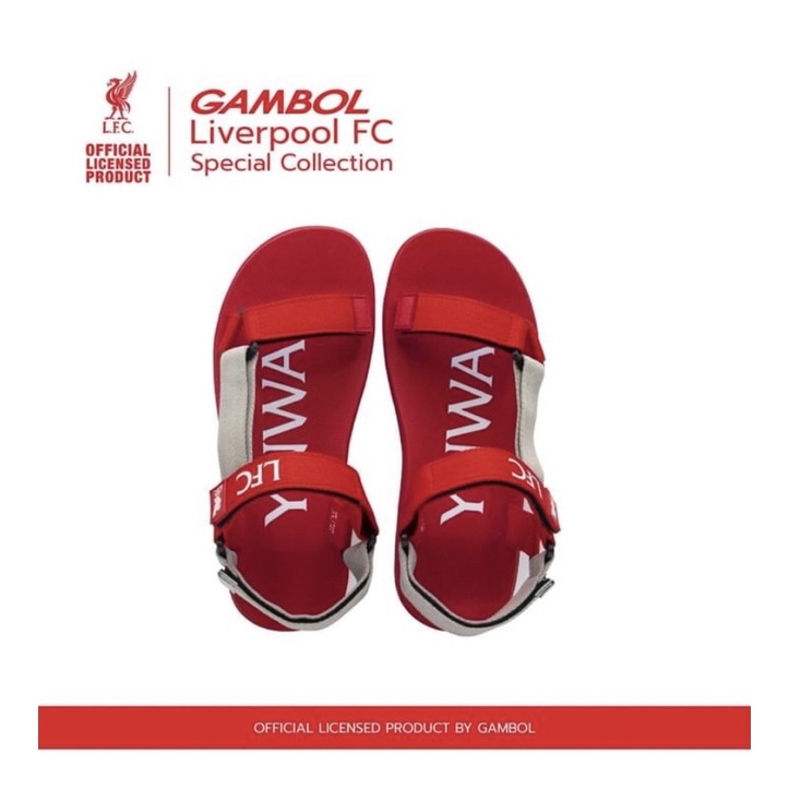 ภาพสินค้ารองเท้ารัดส้น Gambol Liverpool FC รุ่น Supersub ลิขสิทธิ์แท้ จากร้าน shoeyoursteps บน Shopee ภาพที่ 6