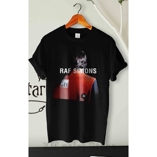 เสื้อยืดวินเทจพร้อมส่ง ขายดี เสื้อยืด ผ้าฝ้าย 100% พิมพ์ลาย Raf Simons สไตล์วินเทจ คุณภาพสูง สําหรับผู้ชาย และผู้หญิงS-5