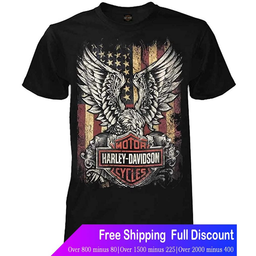 harley-davidson-เสื้อยืดผู้ชาย-harley-davidson-mens-custom-freedom-short-sleeve-crew-neck-tee-black-harley-davidson-p