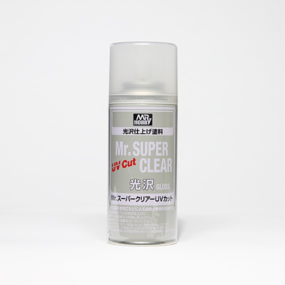 Mr.Hobby Mr.Super Clear B522 UV CUT GLOSS 4973028335422 (สี) | Shopee ...