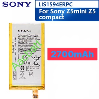 แบตเตอรี่ Sony Xperia C6 / Z5 Mini / xa Ultra LIS1594ERPC 2700mAh