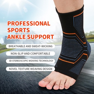 1 ชิ้น ยืดหยุ่น กีฬา ข้อเท้า ถัก บีบอัด ข้อเท้า บีบอัด ถุงเท้า ป้องกันการแพลง วิ่ง ระบายอากาศ สายรัดข้อเท้า