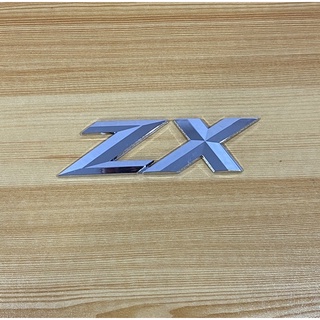 โลโก้ ZX ขนาด 3.2x11.5 cm ติดท้าย Honda ราคาต่อชิ้น