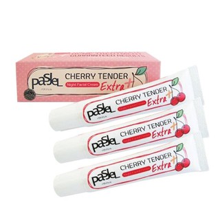 Pasjel Cherry Tender Night Facial Cream 15g. x 3 กล่อง