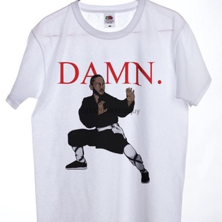 [S-5XL] เสื้อยืด พิมพ์ลาย Kendrick Lamar Art Damn Kung Fu Kenny EverkoM คลาสสิก สําหรับผู้ชาย 670