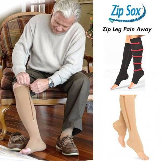 zip-sox-ถุงเท้าสุขภาพแก้เส้นเลือดขอด