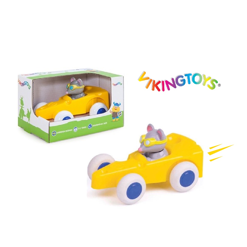 Viking toys Cute Racer rat in cheese ไวกิ้ง ทอยส์ ของเล่นรถซีสและหนู ...