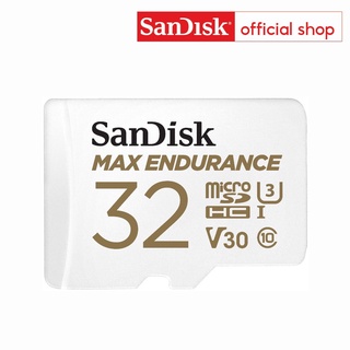 สินค้า SanDisk MAX ENDURANCE microSD Card 32GB (SDSQQVR-032G-GN6IA)