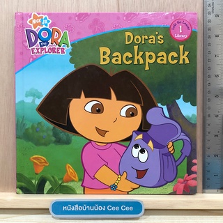 หนังสือนิทานภาษาอังกฤษ ปกแข็ง Nick Jr. Dora the Explorer - Doras Backpack