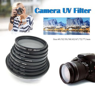 ราคาและรีวิวkenko UV Filter ฟิลเตอร์กล้อง กันแตก กันรอย ป้องกันหน้าเลนส์และแสงUV สำหรับเลนส์ทุกขนาด