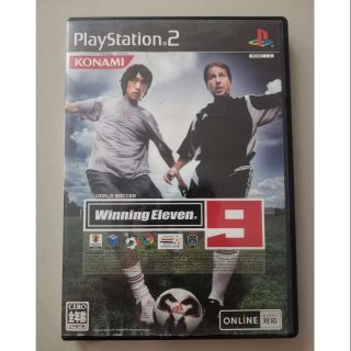 แผ่นเกมส์ PS2 แท้～WORLD​ SOCCER​ WINNING​ ELEVEN​ 9 (JP)