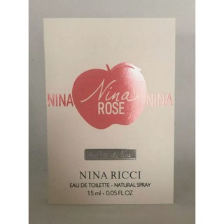 Nina ricci rose extase 1.5 ml