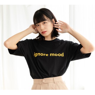 【NEW】AMITY - ignore mood T-shirt  เสื้อยืด เสื้อตัวใหญ่ เสื้้อเกาหลี
