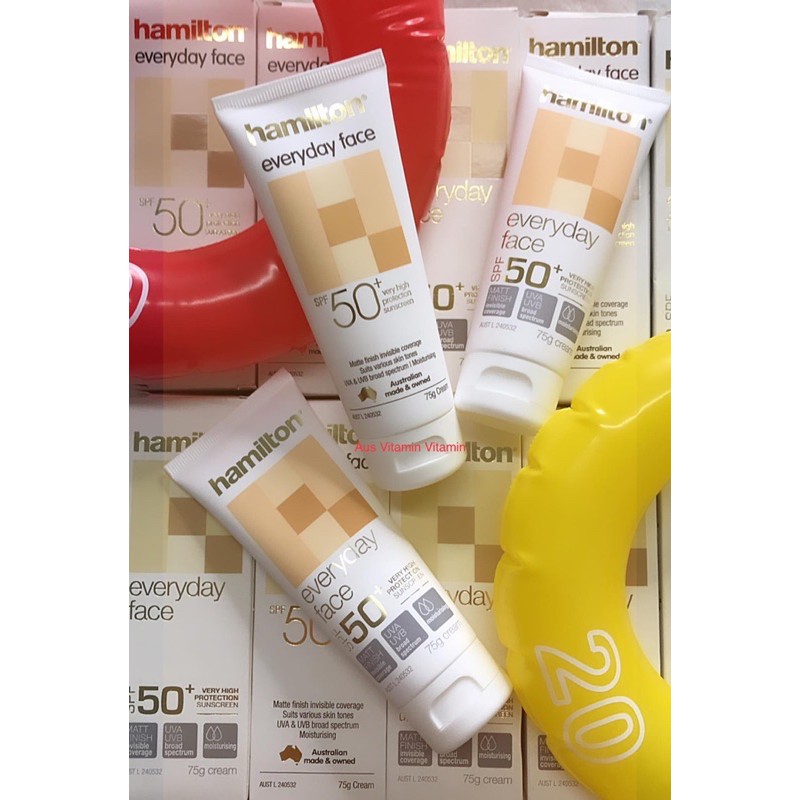 hamilton-ครีมกันแดดหน้า-spf50