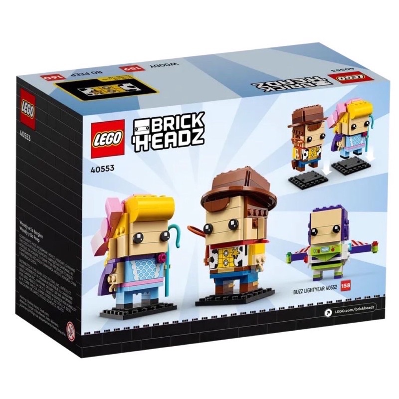 lego-brickheadz-woody-and-bo-peep-40553-เลโก้ใหม่-ของแท้-กล่องสวย-พร้อมส่ง