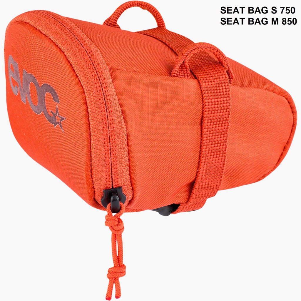 กระเป๋าจักรยานใต้เบาะ-evoc-seat-bag-orange-size-s-m