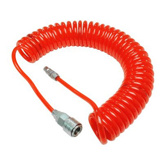 สายลมแบบเกลียว 5x8มม.x6M ( Sprial Urethane Air Hose Φ5.0mm*8.0mm*6M )