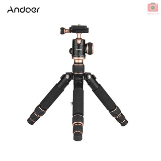 【Fash】Andoer ขาตั้งกล้องขนาดเล็กแบบพกพา 53 ซม. / 21 นิ้วสําหรับกล้อง Dslr สมาร์ทโฟน Dv