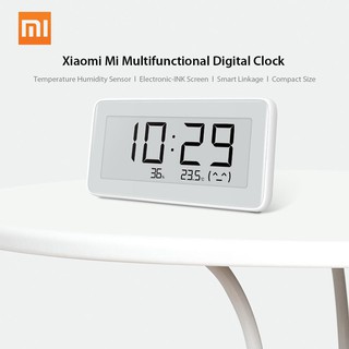 ภาพขนาดย่อของภาพหน้าปกสินค้าXiaomi Multi function Digital Clock นาฬิกาดิจิตอล วัดอุณหภูมิ วัดความชื้น Multi-function เชื่อมต่อ App ผ่าน bluetooth จากร้าน minismile888 บน Shopee