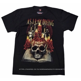 เสื้อยืดวง As I Lay Dying เสื้อยืดผช เท่ๆ คอลูกเรือ