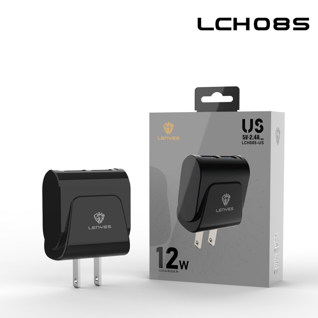 ซื้อ1แถม1-หัวชาร์จ-usb-lenyes-รุ่น-lch085