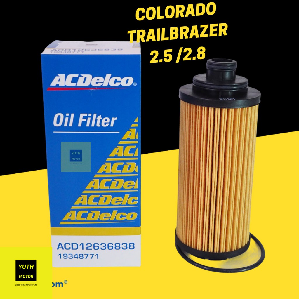 ACDelco กรองน้ำมันเครื่องแท้ นิวเชฟ Colorado, Traiblazer 2.5,2.8 (ปี ...