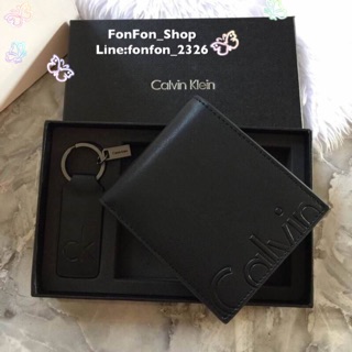 Calvin Klein Short Wallet with Key Set