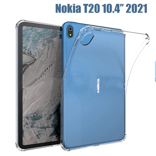 เคสซิลิโคน Tpu นิ่ม แบบใส กันกระแทก สําหรับ Nokia T20 10.4 นิ้ว Nokia T20 Ta-1397 1394 1392