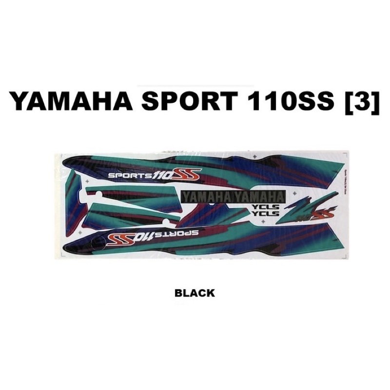 สติกเกอร์ คุณภาพสูง สําหรับ YAMAHA Y110 SS 1 (3) | Shopee Thailand