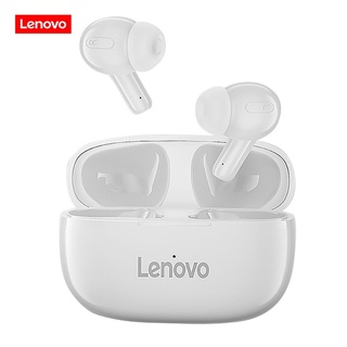 สินค้า Lenovo Ht05 หูฟังไร้สาย Ipx5 กันน้ําสเตอริโอบลูทูธ 5.0 2 ชิ้น
