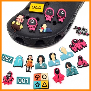 Crocs Jibbitz อุปกรณ์เสริมหัวเข็มขัดรองเท้า Pvc สําหรับตกแต่งสวนรองเท้า