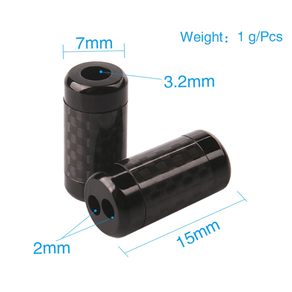 1-piece-carbon-fiber-earphone-cable-splitter-y-shape-splitter-diy-earphone-accessories