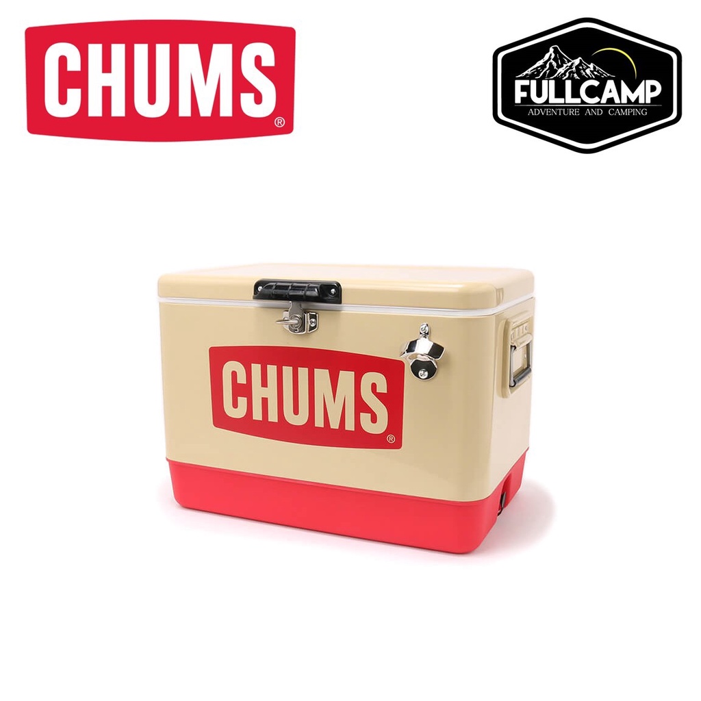 CHUMS Steel Cooler Box 54L กระติกเก็บความเย็น กระติกน้ำแข็ง กระติกแคมป์ ...