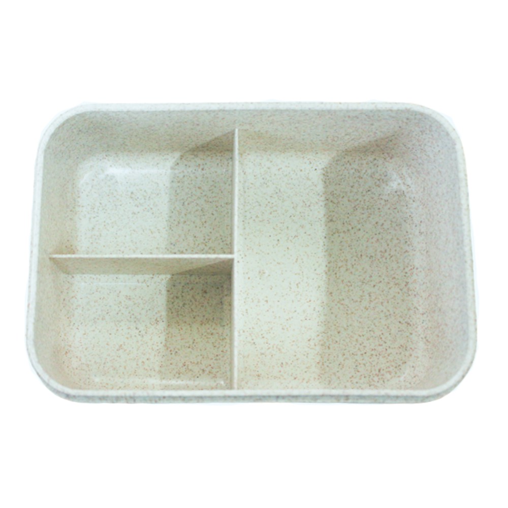 กล่องข้าว-3-ช่อง-พร้อมช้อน-ตะเกียบ-1000ml-สีครีม-กล่องข้าว-กล่อง-เบนโตะ-กล่องใส่อาหาร-กลางวัน-เครื่องครัว