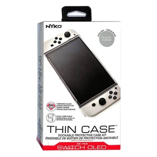 Thin case (nyko) สี ขาวใส รุ่นใส่เครื่อง เกม nintendo switch  รุ่น oled