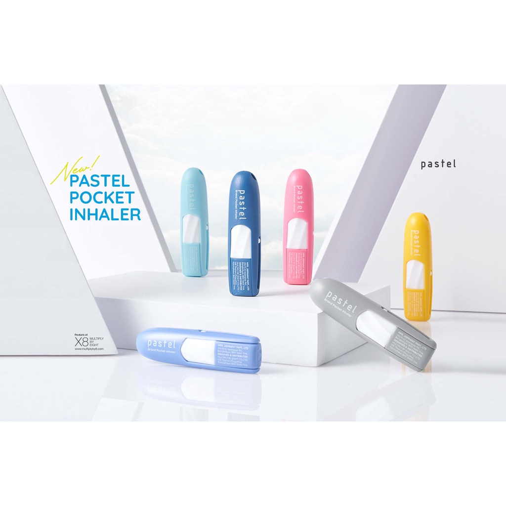 ยาดม-pastel-pocket-inhaler-คละสี-หอม-สดชื่น-ฝาไม่หายอีกต่อไป