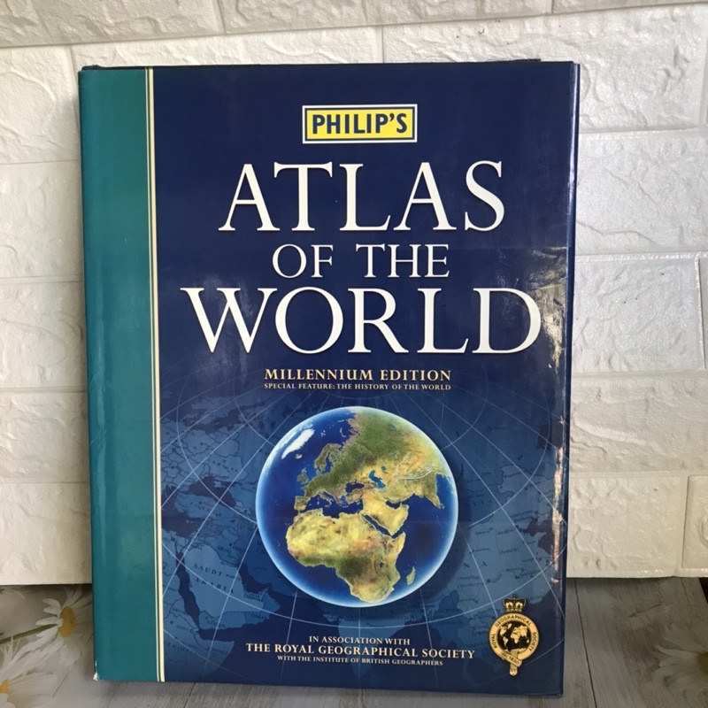 PHILIP ‘S ATLAS OF THE WORLD ปกแข็งเล่มใหญ่หนา-AG3 | Shopee Thailand