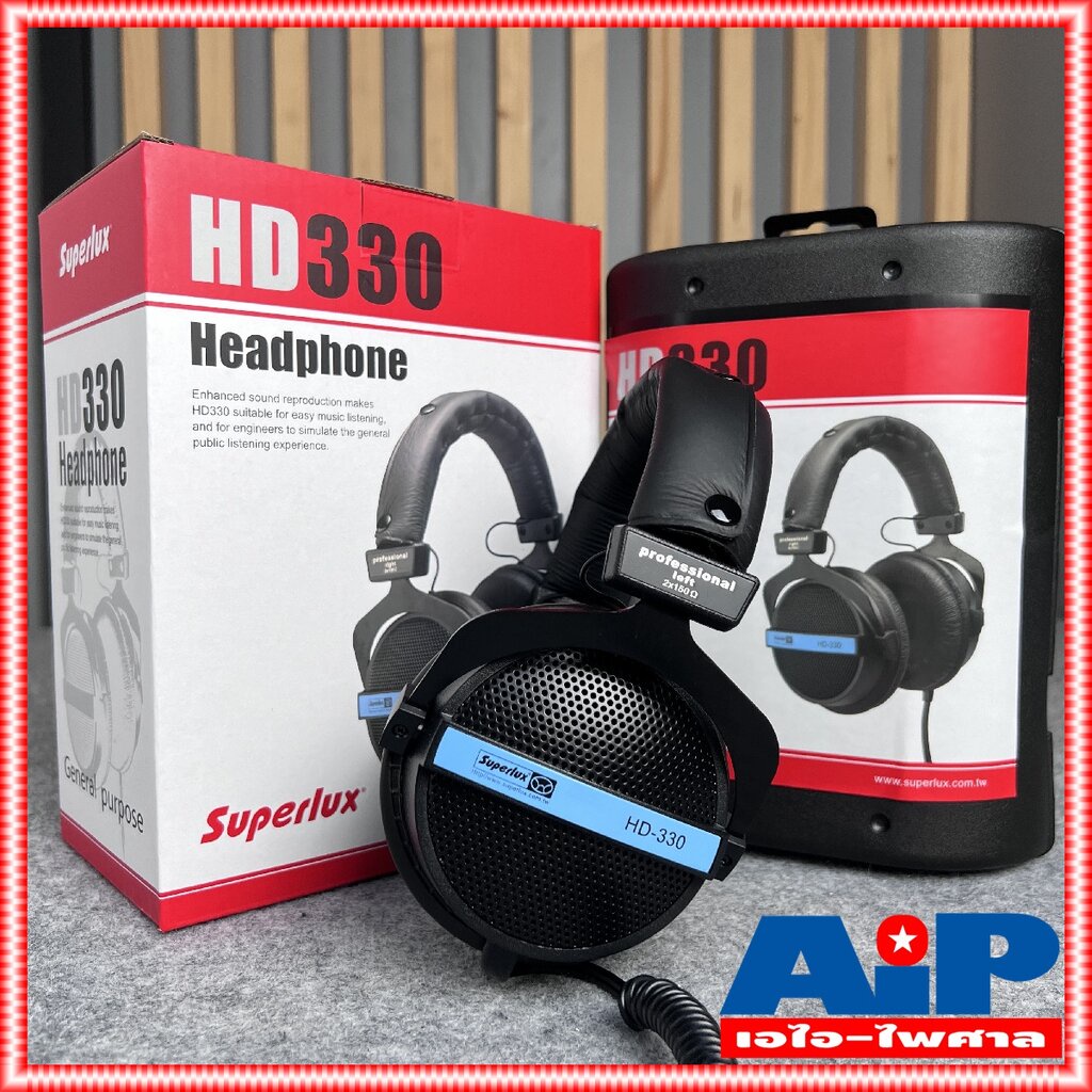 superlux-hd330-หูฟัง-superlux-หูฟัง-headphone-hd-330-หูฟังครอบหู-หูฟังมอนิเตอร์-ai-paisarn-เอไอ-ไพศาล