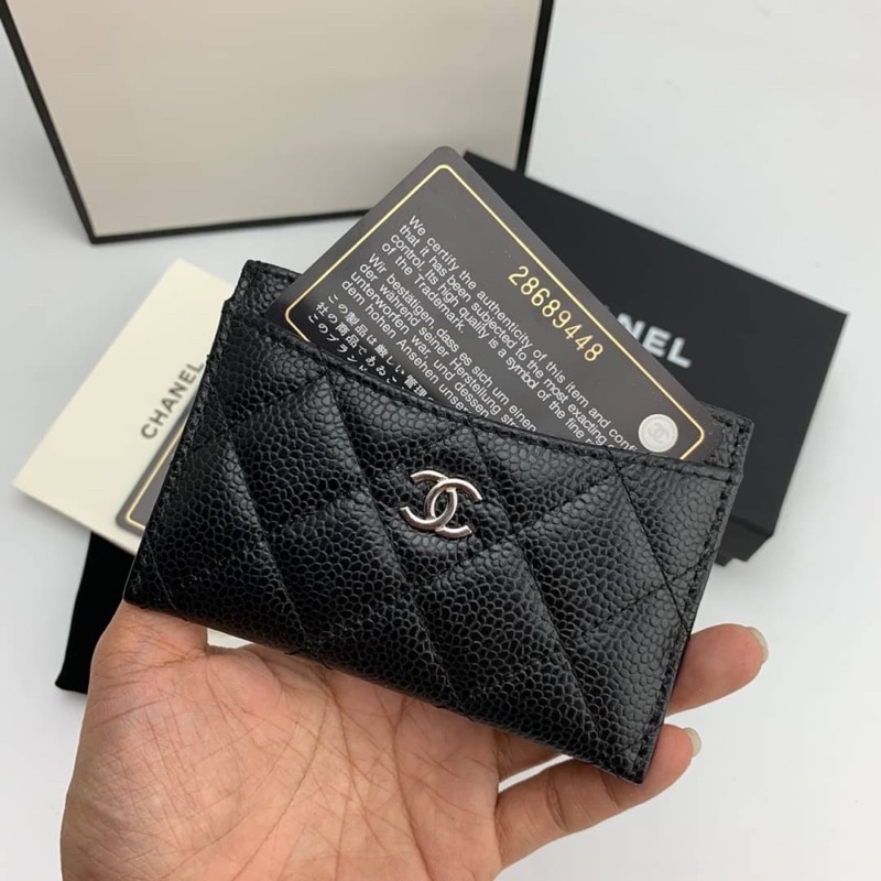 chanel-original-grade-size11cm-หนังแท้ขึ้นลายคาเวียร์สวยมากแบบต้นฉบับเลยค่ะ-ถ่ายจากสินค้าจริงค่ะ