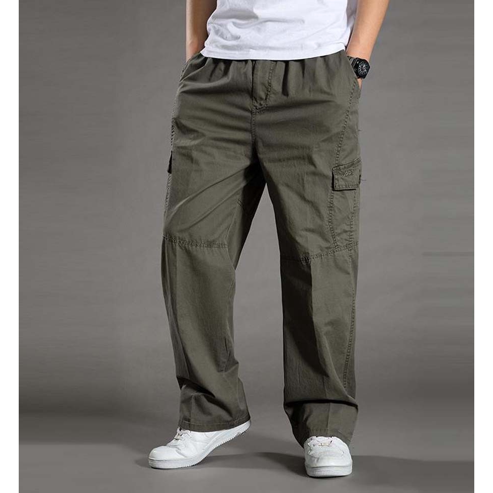 ภาพสินค้ารุ่น 2011 กางเกงขายาวคาร์โก้ เอวยืด มีเชือกผูก จากร้าน banpha_by_rachi บน Shopee ภาพที่ 4