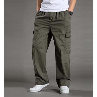 ภาพขนาดย่อของภาพหน้าปกสินค้ารุ่น 2011 กางเกงขายาวคาร์โก้ เอวยืด มีเชือกผูก จากร้าน banpha_by_rachi บน Shopee ภาพที่ 4