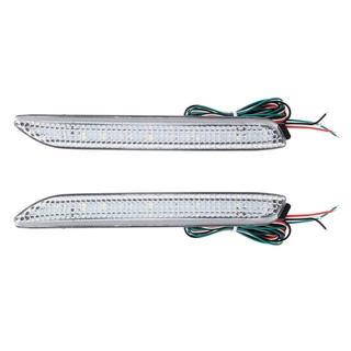 Edb* ไฟเลี้ยวติดกันชนหลัง LED อุปกรณ์เสริม สําหรับ Camry 2009 2012 Innova ISF GX470 RX300 1 คู่