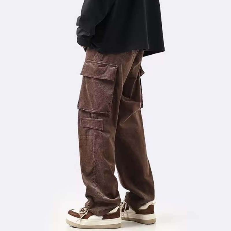 3-สี-กางเกงคาร์โก้-ขายาว-ทรงหลวม-สไตล์เกาหลี-สําหรับผู้ชาย