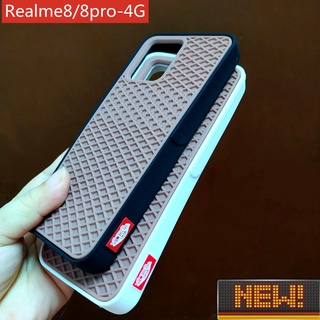 Van-s เคสโทรศัพท์มือถือ ยางนิ่ม ลายวาฟเฟิล สําหรับ Realme 10 8i 9i Realme 8 Pro 4G Realme 9 Pro Plus 5G