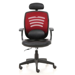 Office chair ERGONOMIC OFFICE CHAIR ERGOTREND WIFI-01RMP BLACK/RED Office furniture Home &amp; Furniture เก้าอี้สำนักงาน เก้