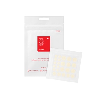 COSRX Acne Pimple Master Patch แผ่นแปะสิว แปะปุ๊ป ยุบปั๊บ! สิวหายหน้าใสแบบเร่งด่วน ช่วยดูดซับสิวหนอง และสิวอักเสบ