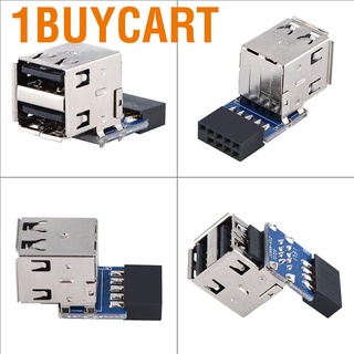 ภาพหน้าปกสินค้า5 ชิ้น USB 2.0 เมนบอร์ดเชื่อมต่อ USB 2.0 USB Motherboard Header ที่เกี่ยวข้อง