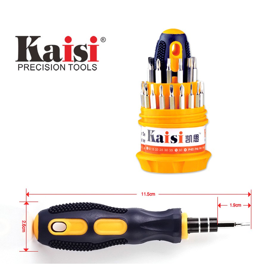 kaisi-ชุดไขควง-31-in-1-torx-ไขควง